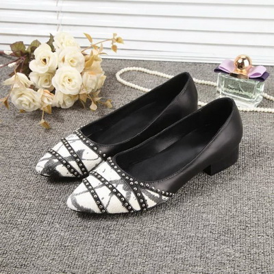 MIUMIU Shallow mouth flat shoes Women--007